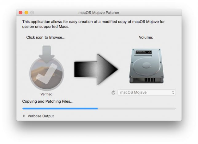 get macos mojave on unsupported mac